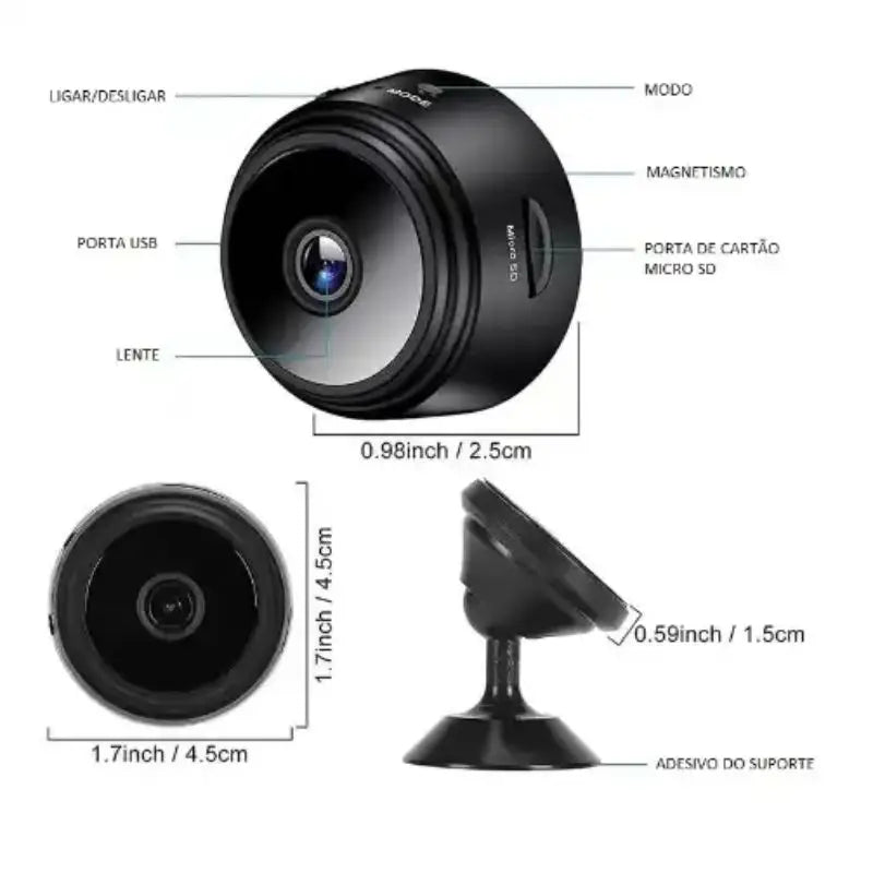 A9 HD Mini WIFI Camera 1080P