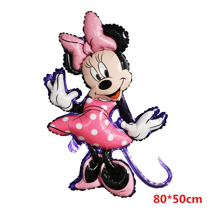 Giant Mickey Minnie Mouse Balloons Disney Cartoon Foil Balloon Baby Shower Birthday Party Decorations