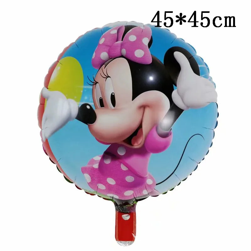 Giant Mickey Minnie Mouse Balloons Disney Cartoon Foil Balloon Baby Shower Birthday Party Decorations