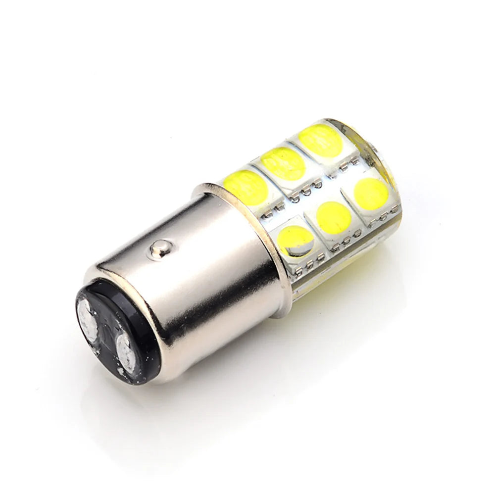 1157 P21/5W  Bay15d S25 LED 12SMD 12V 1W Silica gel Automobile Car Brake Light Stop Parking DRL Lamp Red/White/Yellow