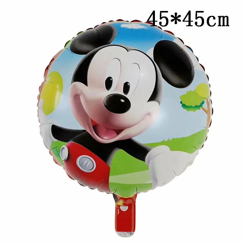 Giant Mickey Minnie Mouse Balloons Disney Cartoon Foil Balloon Baby Shower Birthday Party Decorations