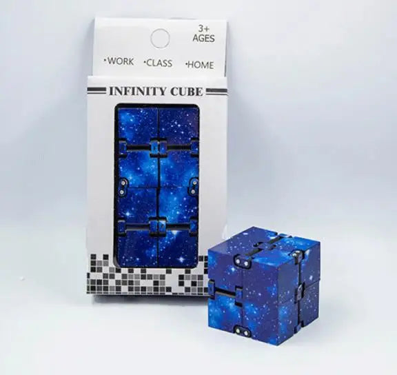 Anti stress child EDC Hand For Autism ADHD Anxiety Relief Focus Infinity Cube Strings Adults Children Sensory