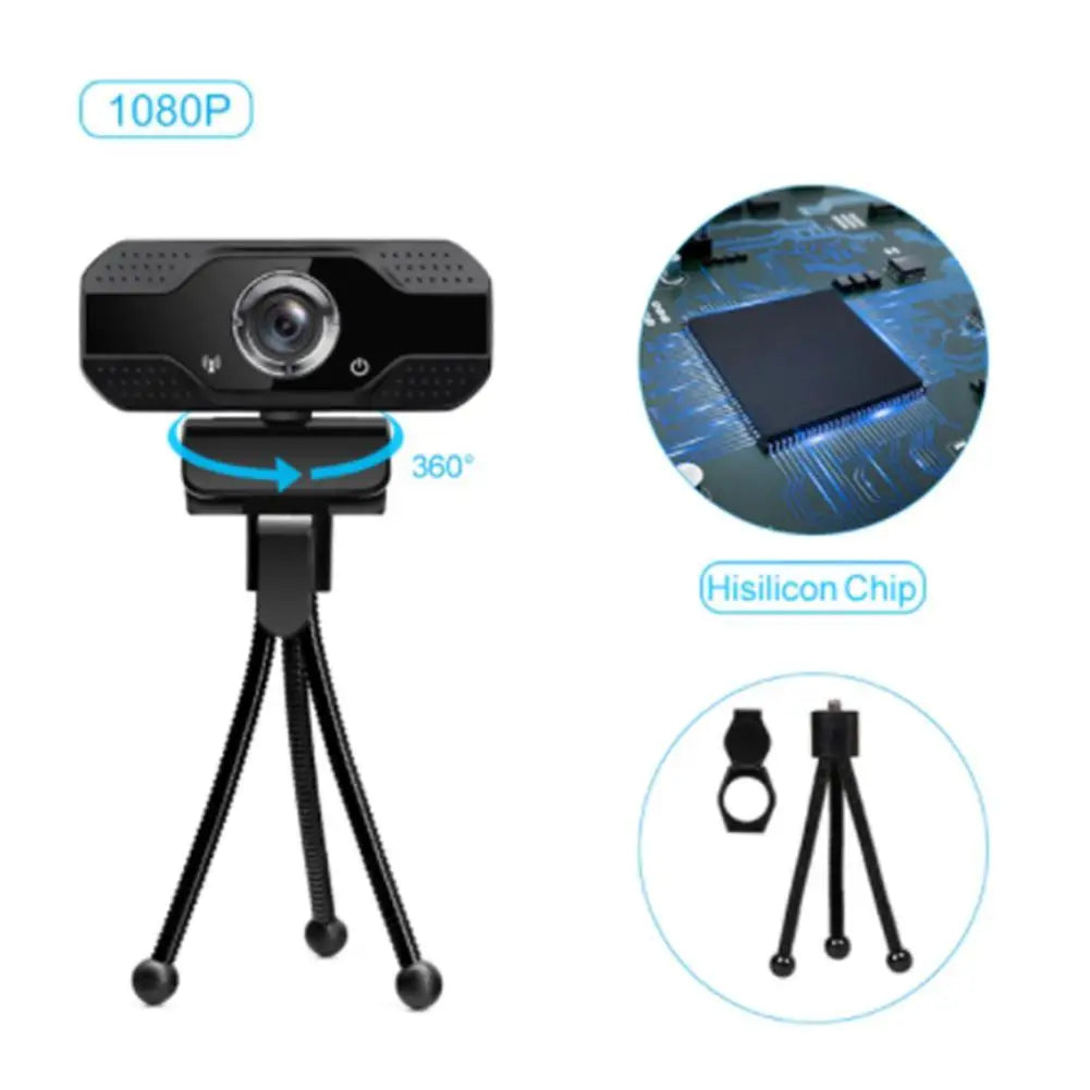 USB 1080p Webcam 4K Webcam With Microphone PC Camera 60fps HD Full Camera Webcam For Computer PC Real-Time Video Conference