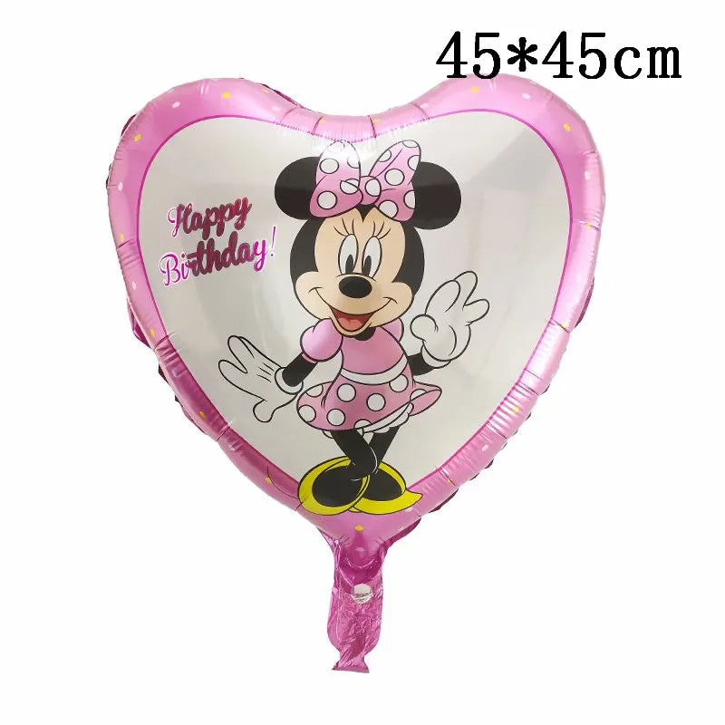 Giant Mickey Minnie Mouse Balloons Disney Cartoon Foil Balloon Baby Shower Birthday Party Decorations