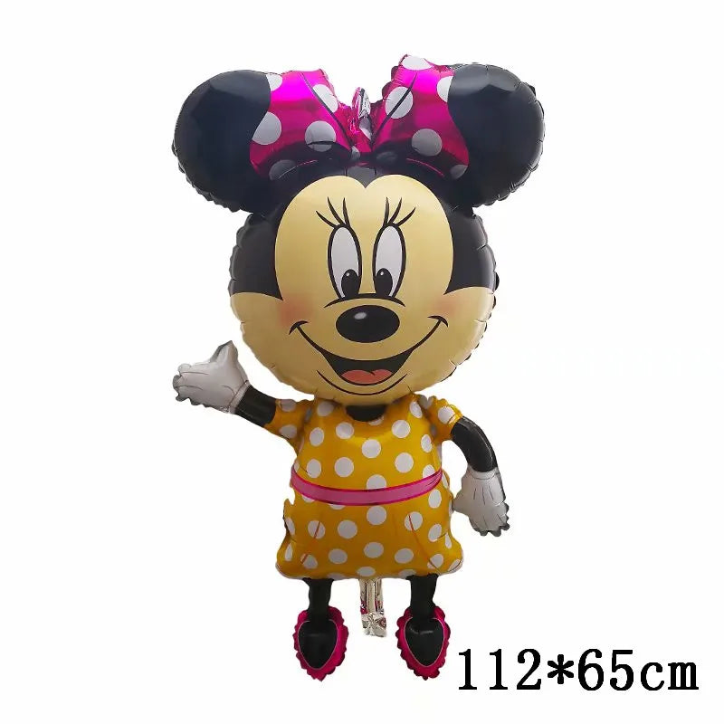 Giant Mickey Minnie Mouse Balloons Disney Cartoon Foil Balloon Baby Shower Birthday Party Decorations