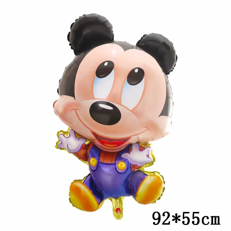 Giant Mickey Minnie Mouse Balloons Disney Cartoon Foil Balloon Baby Shower Birthday Party Decorations