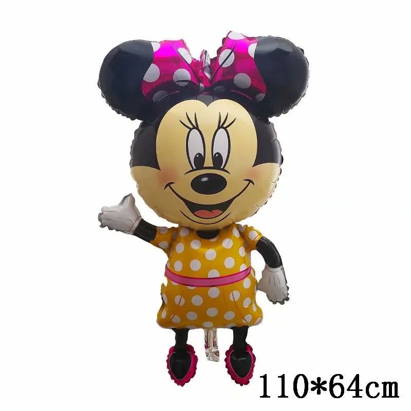 Giant Mickey Minnie Mouse Balloons Disney Cartoon Foil Balloon Baby Shower Birthday Party Decorations