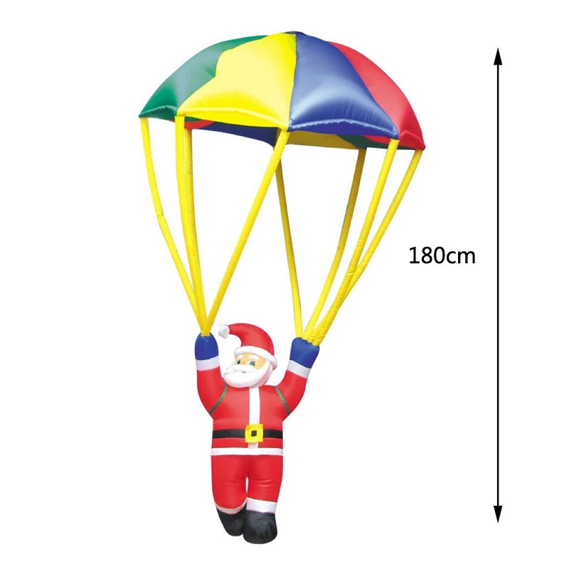 Christmas Decorations 1.8m Motorcycle Santa Claus Christmas inflatable