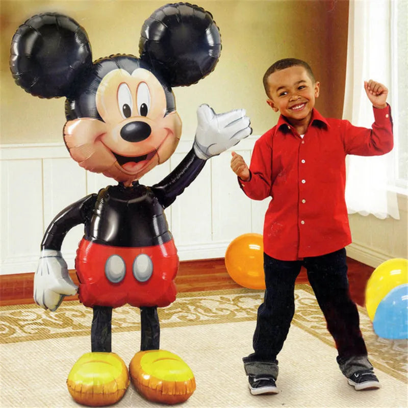 Giant Mickey Minnie Mouse Balloons Disney Cartoon Foil Balloon Baby Shower Birthday Party Decorations