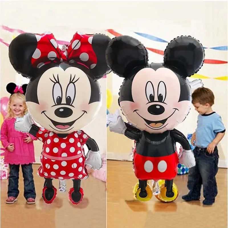 Giant Mickey Minnie Mouse Balloons Disney Cartoon Foil Balloon Baby Shower Birthday Party Decorations