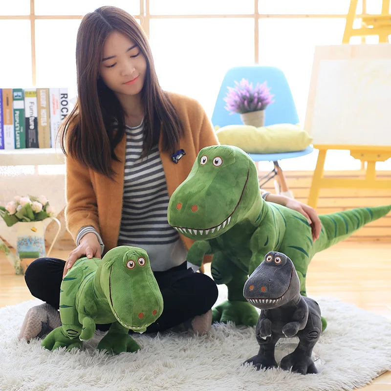 1pc 40-100cm New Dinosaur Plush Toys Cartoon Tyrannosaurus Cute Stuffed Toy