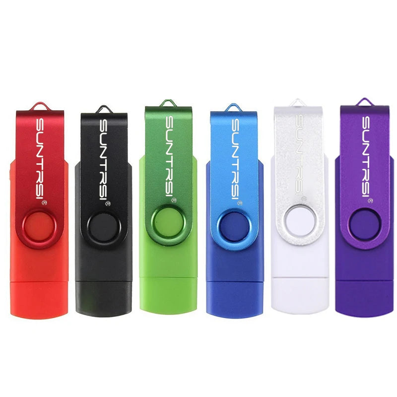 Type C 2.0 USB Flash Drive 64gb Pen Drive 128GB 32GB 16GB USB Stick 2.0 Pendrive 8gb for Type-C Device