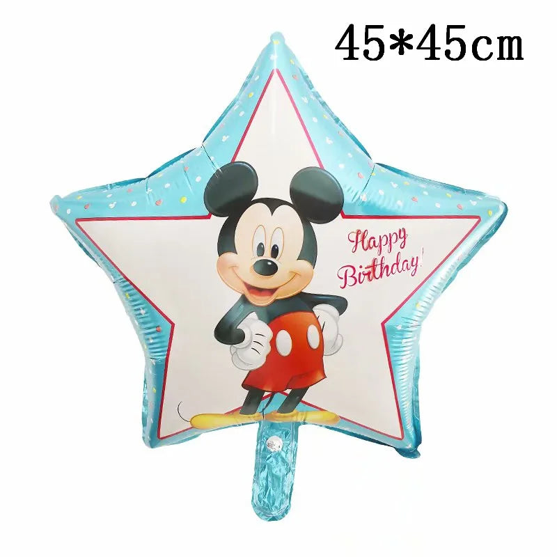 Giant Mickey Minnie Mouse Balloons Disney Cartoon Foil Balloon Baby Shower Birthday Party Decorations