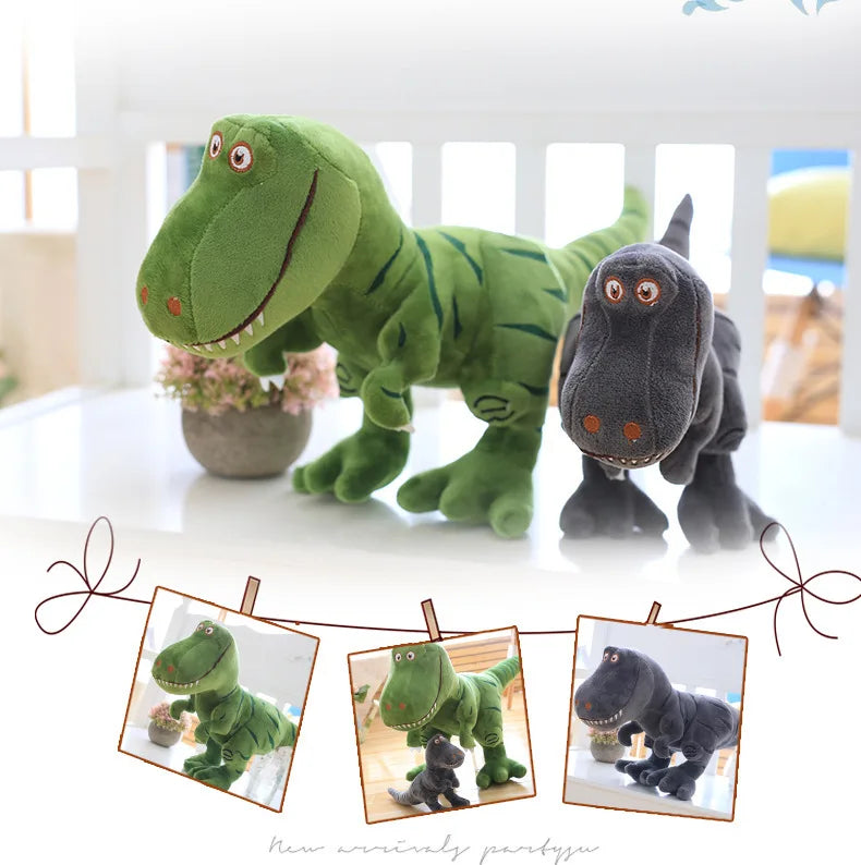 1pc 40-100cm New Dinosaur Plush Toys Cartoon Tyrannosaurus Cute Stuffed Toy