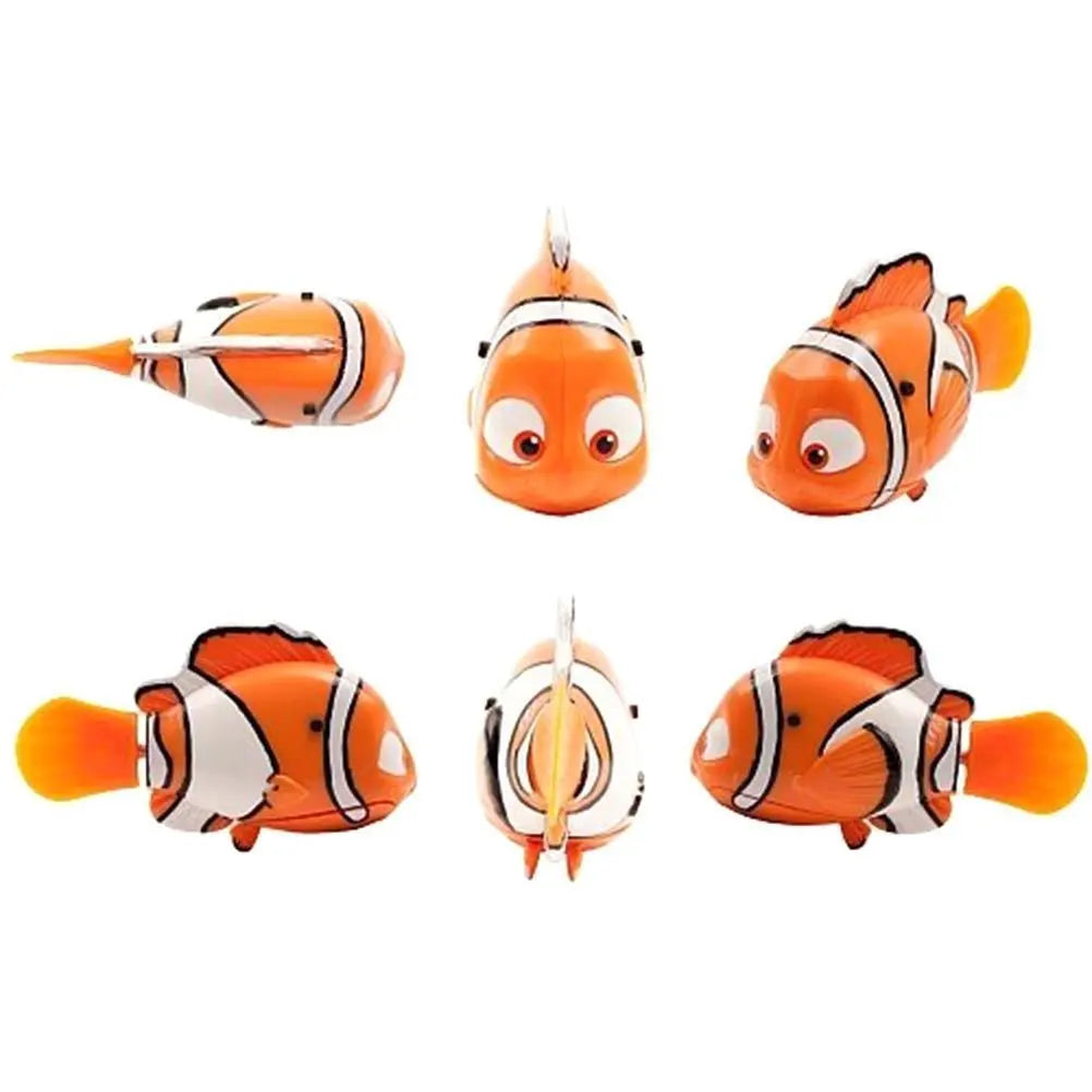 Electronic Pet Fish Bath Toys for Children Kids Bathtub Battery Powered Swim Fishing Tank Decoration