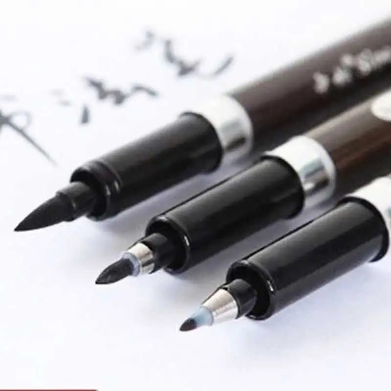 Fine Fiber Chinese Japanese Calligraphy Brush Pen For Calligraphy Signature