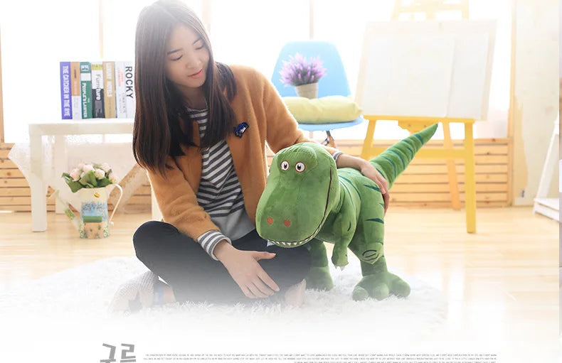 1pc 40-100cm New Dinosaur Plush Toys Cartoon Tyrannosaurus Cute Stuffed Toy