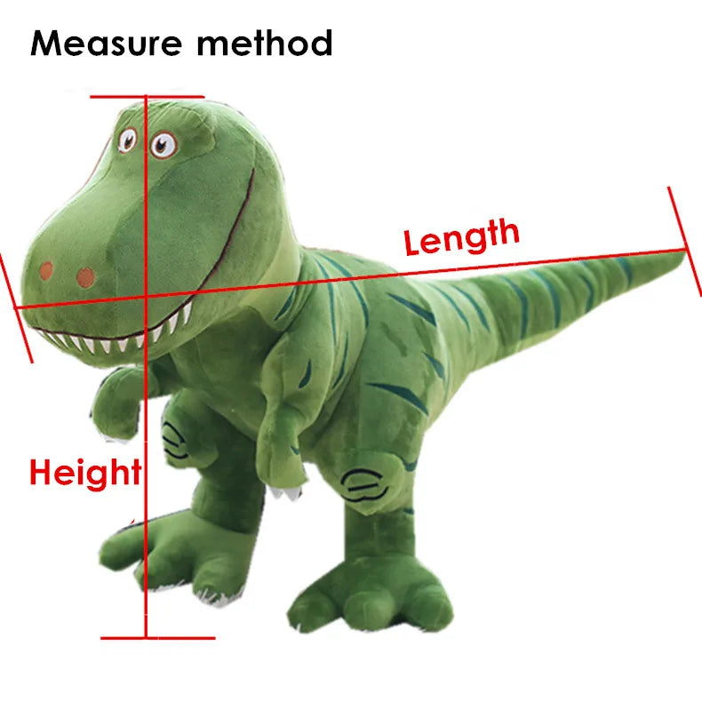 1pc 40-100cm New Dinosaur Plush Toys Cartoon Tyrannosaurus Cute Stuffed Toy