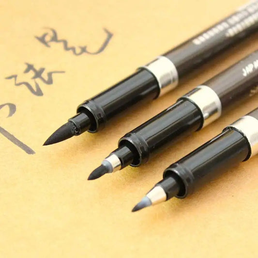 Fine Fiber Chinese Japanese Calligraphy Brush Pen For Calligraphy Signature