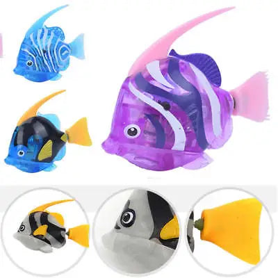 Electronic Pet Fish Bath Toys for Children Kids Bathtub Battery Powered Swim Fishing Tank Decoration