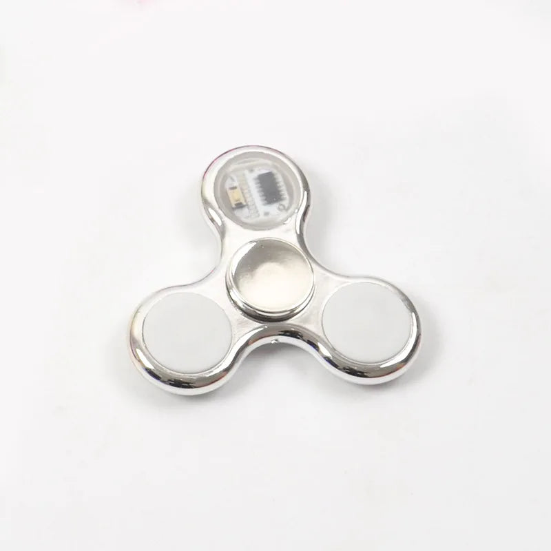 Random color Multi-styling colorful Luminous Fidget Spinner Stress Relief Toy