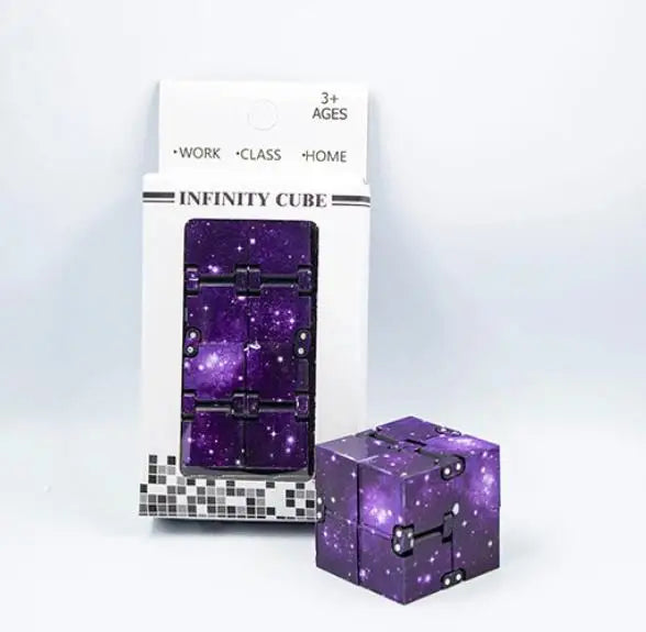 Anti stress child EDC Hand For Autism ADHD Anxiety Relief Focus Infinity Cube Strings Adults Children Sensory