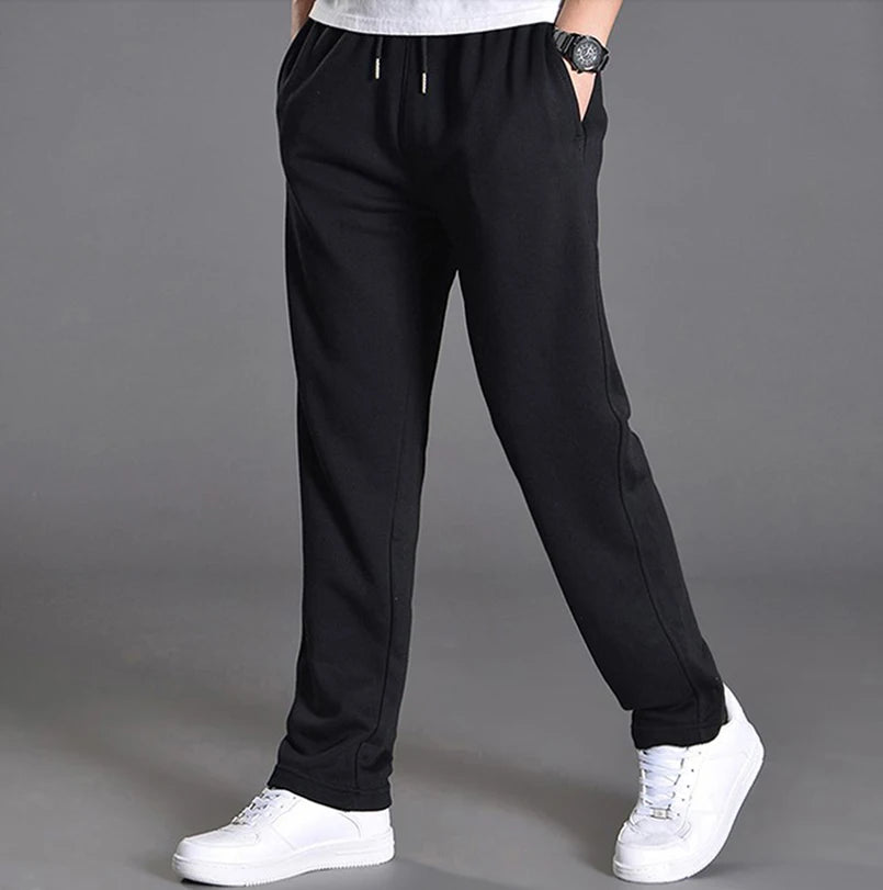 Cotton Men Sweatpants Sports Joggers Pant Tracksuit Jogging Trouser