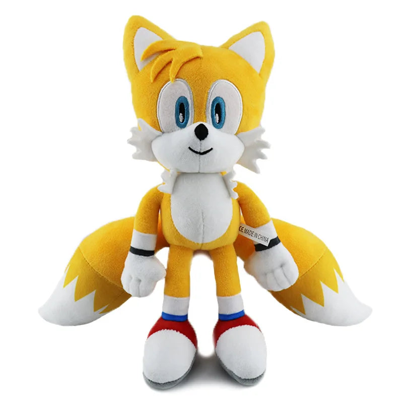 Sonic Plush Toy Knuckles Tails Amy Rose Plush Doll 30cm High Quality