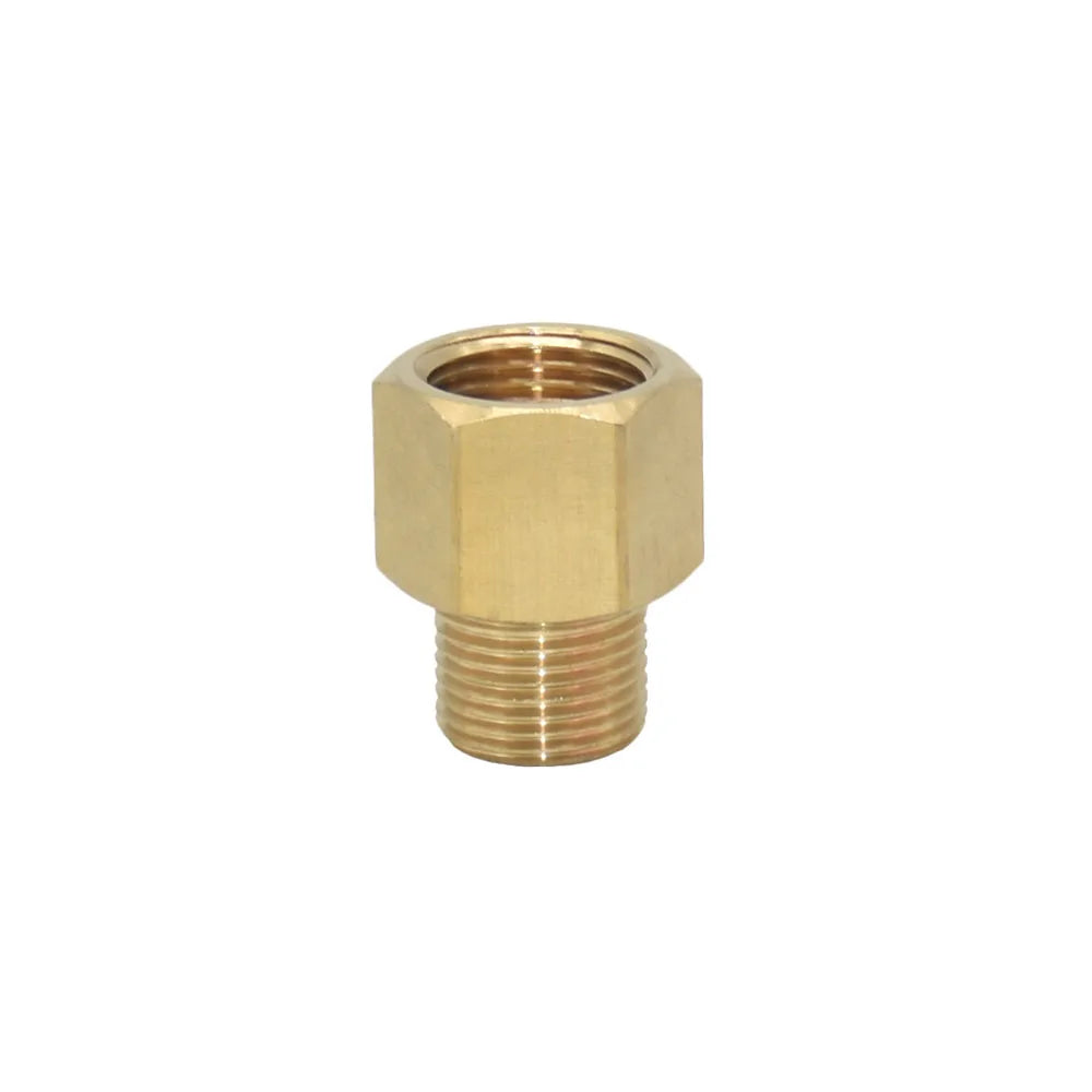 Brass M22 M14 M18 To 3/8" 1/2" 3/4" Thread Connector Transition Coupler Cleaning Copper Machine Repair Fitting