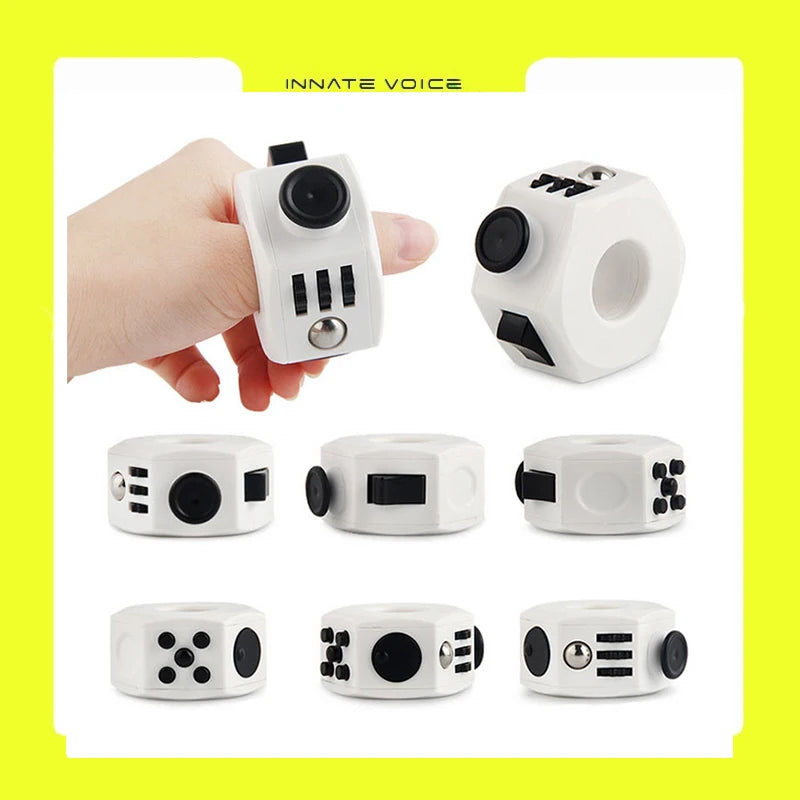 ZK20 Cube Toys Anti Stress Anxiety Stress Relief Attention Decompression Toy Press Magic Stress Relief Cube For Kids and Adults