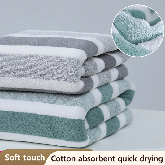 Thickened Absorbent Bath Towel Soft Face Towel for Home