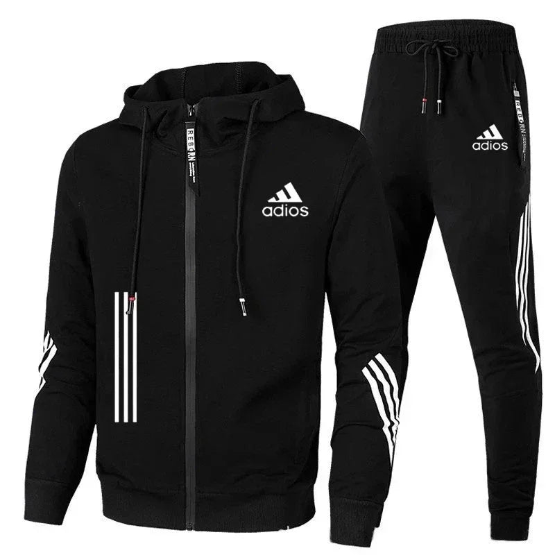 Men's clothing Hoodie & pants 2 sets of leisure fitness breathable fashion high quality jogging suit