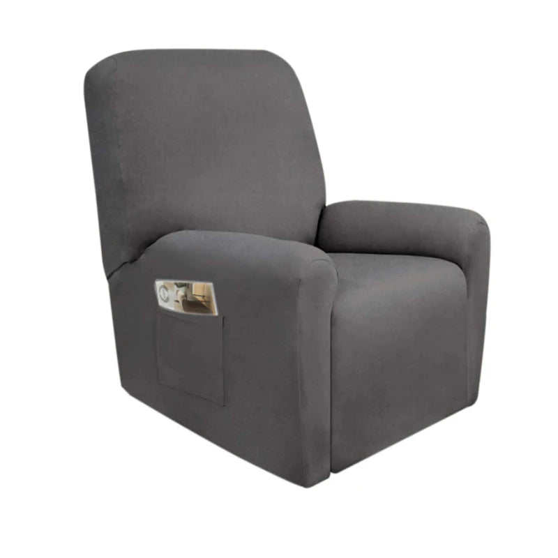 Single Seat Recliner Sofa Cover for Living Room Elastic Reclining Chair Cover Protection Lazy Boy Relax Armchair Cover