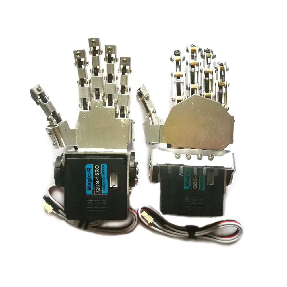 Mini Bionic Hand Humanoid Robot Arm Robot Hand Five Fingers Claw Talon For Metal Manipulator Arm Gripper