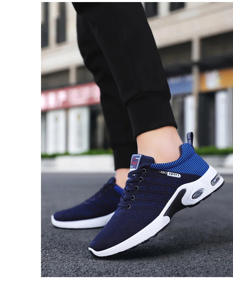 Running Shoes Breathable Shoes for Men Cushion Men Sneakers Lightweight Mesh Anti-slip Tennis Men Shoes