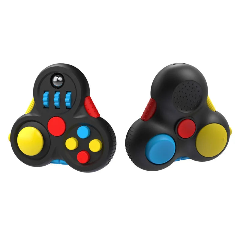 1pc Game Fidget Pad Stress Reliever Squeeze Fun Magic Desk Toy Handle Toys Stress Decompression Gift Key Mobile Phone Accessory