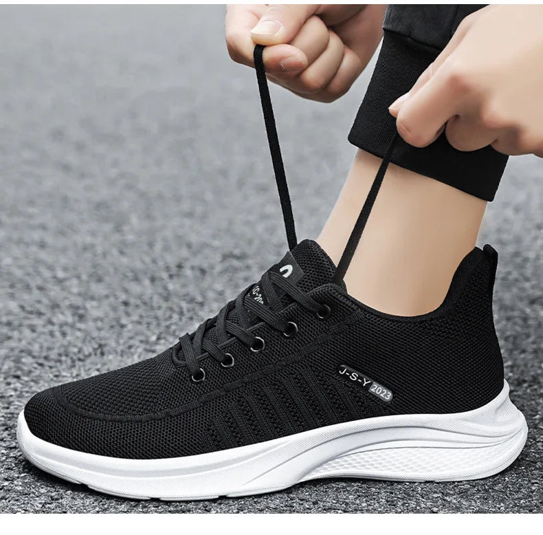 Men's sports shoes Korean version of everything trendy casual fashion men's running Sports shoes