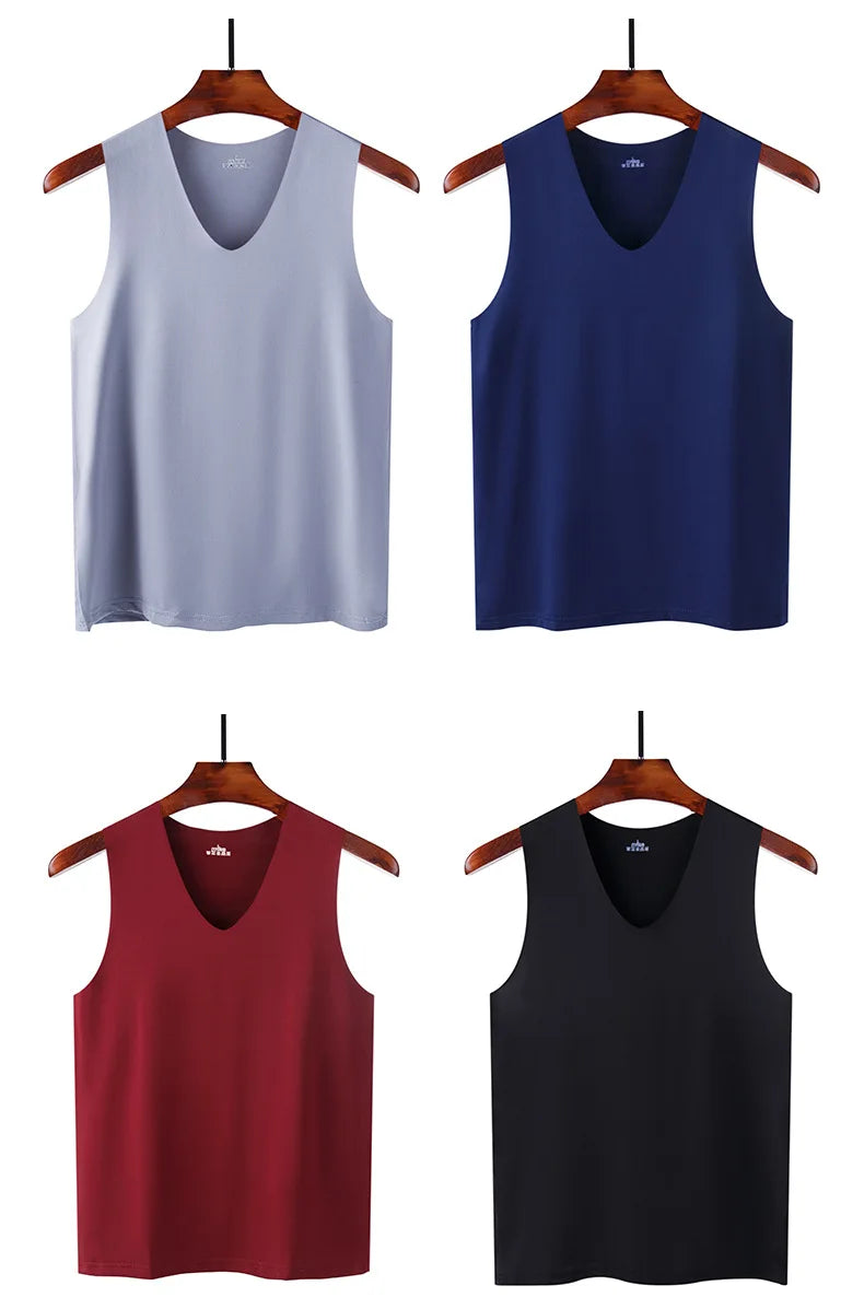 New Mens Mesh Vest Ice Silk Quick-drying Bodybuilding Tank tops Fitness Muscle Sleeveless Narrow Vest Fitness Casual Sport Tops