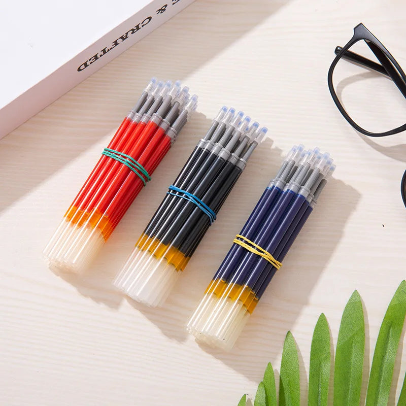 43 PCS Gel Pens & Refills Set Stationery Kawaii writing pen Black/red/blue ink 0.5 mm blue ballpoint pen