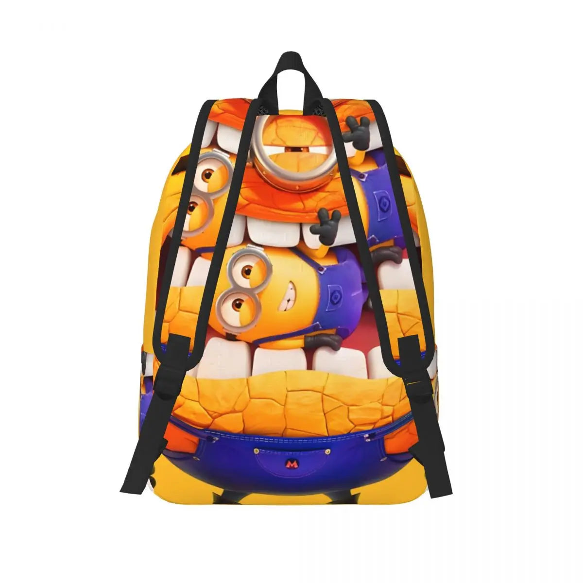 Fashion Despicable Me 4 School Backpack Large Capacity Minion Despicable Me College Student Storage Bag Back To School Gift