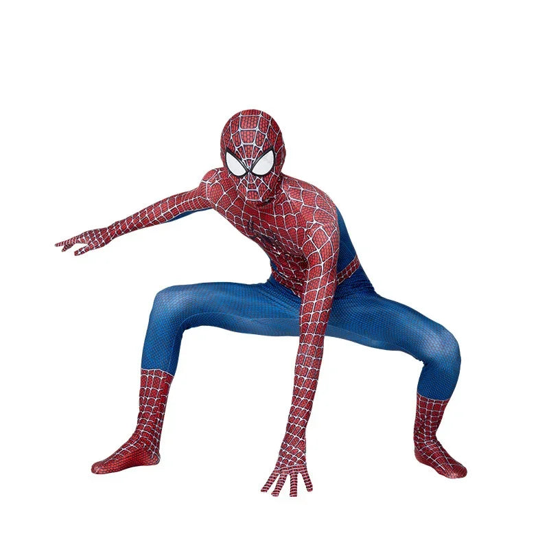 Spiderman's Costume Bodysuit For Kids and Adult Spandex