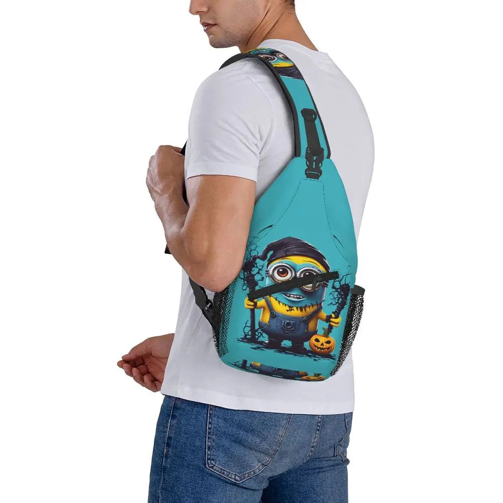 Minions Crossbody Chest Backpack Minion Shoulder Backpack