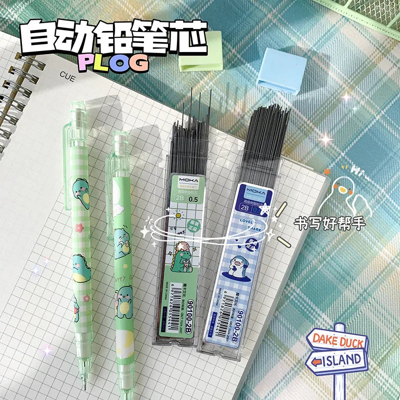 Mechanical Pencil School Supplies Cute Things Pencils for School Anime Stationery Pens Kit