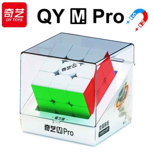 Speedcube M Pro Magnetic Magic Cube 3x3x3 Professional 3x3 QY 3M Speed Puzzle 3×3 Children Fidget Toy Gift Game Cubo Magico