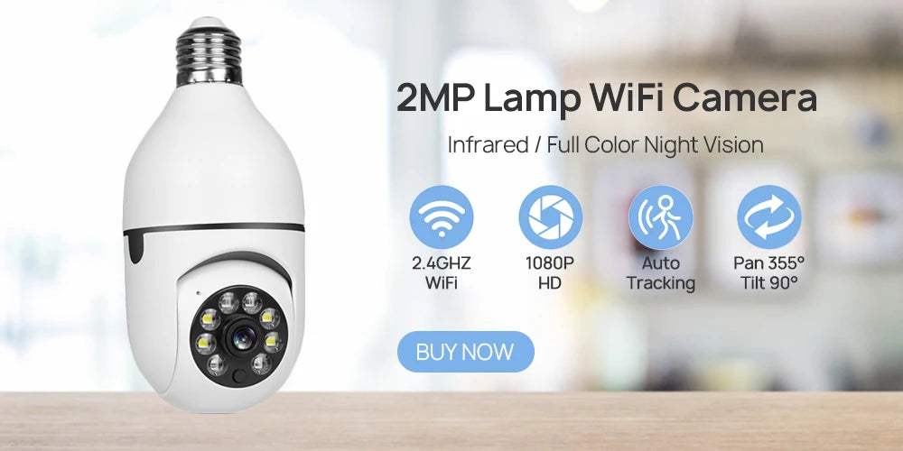 Mini Wifi IP Camera HD 1080P Wireless Indoor Camera Nightvision Two Way Audio Motion Detection Baby Monitor V380