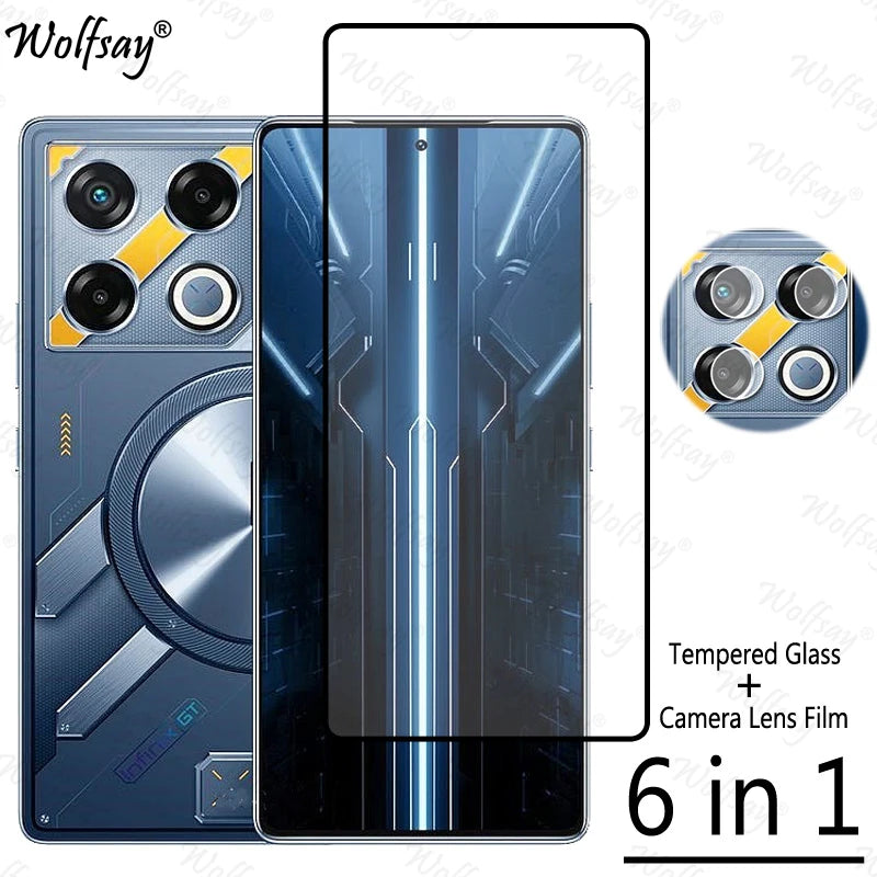 Full Cover Tempered Glass For Infinix GT 20 Pro Screen Protector For Infinix GT 20 Pro