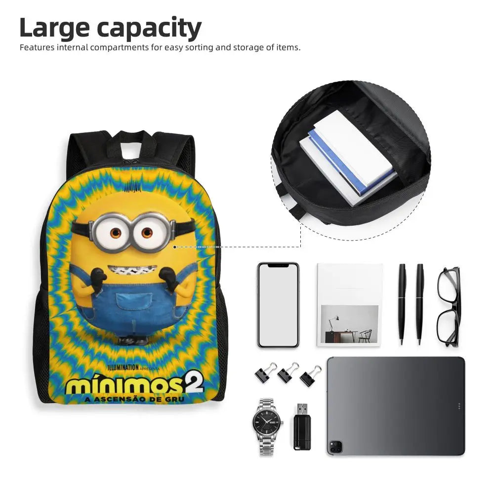 Despicable Me 4 Movie School Backpack