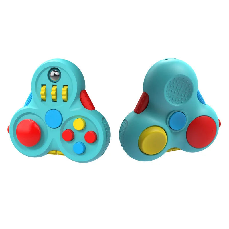 1pc Game Fidget Pad Stress Reliever Squeeze Fun Magic Desk Toy Handle Toys Stress Decompression Gift Key Mobile Phone Accessory