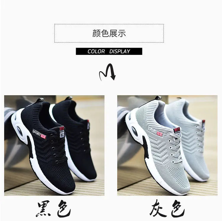 Men's low-top sneakers Sports trendy shoes men's casual running shoes