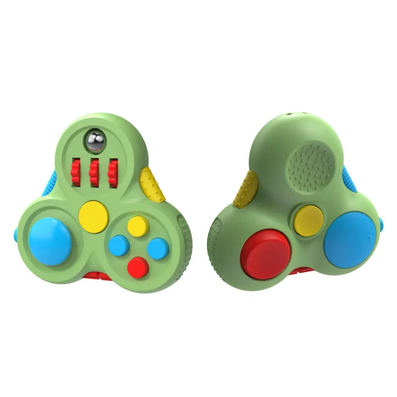 1pc Game Fidget Pad Stress Reliever Squeeze Fun Magic Desk Toy Handle Toys Stress Decompression Gift Key Mobile Phone Accessory